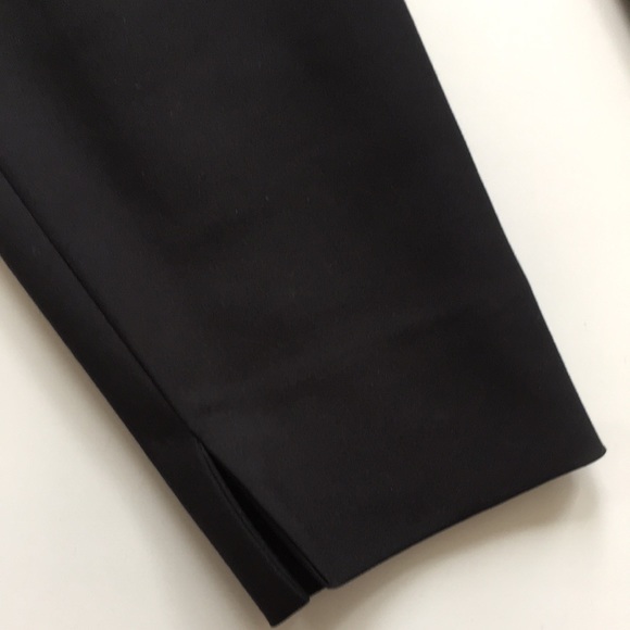 Zara Skinny Black Stretchy Strait Ankle Pants - Picture 2 of 6